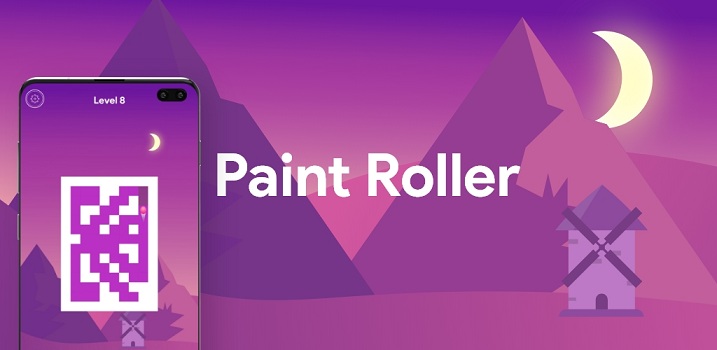Скачать Paint Roller! на Андроид 4.1 бесплатно.